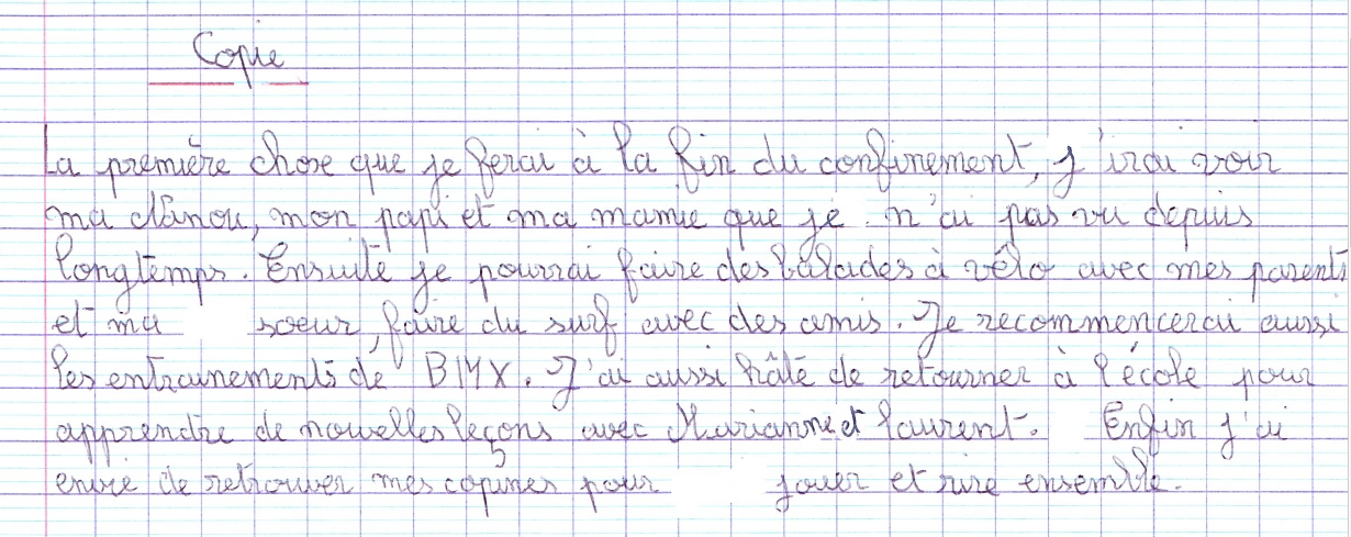Vos Messages A La Classe Ecole Elementaire Renee Le Nee L Hopital Camfrout